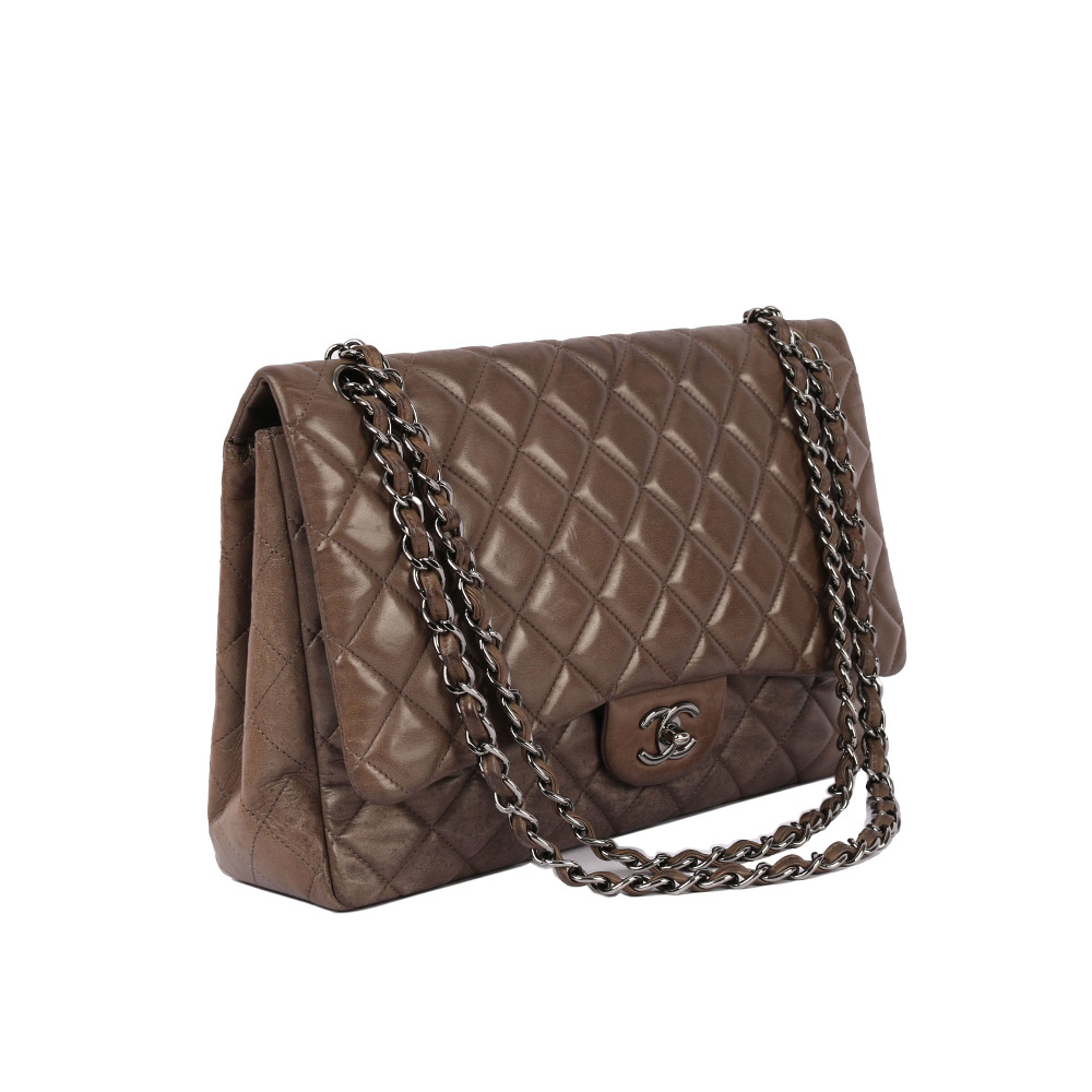 【CHANEL】Jumbo 30cm小羊皮鏈包