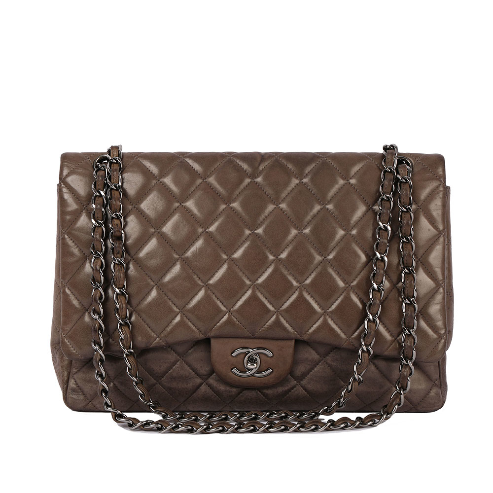 【CHANEL】Jumbo 30cm小羊皮鏈包