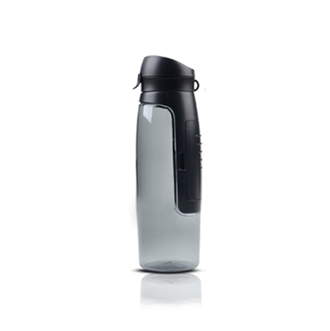 HKase 750ml Large Capacity Wallet Water Bottle-Black