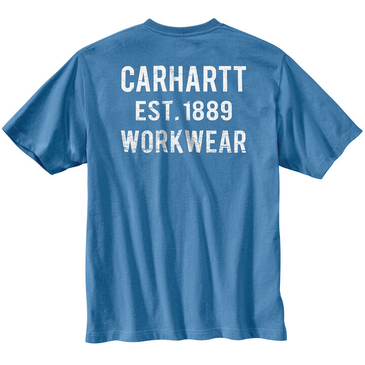 [現貨] Carhartt 104176 Pocket Workwear Tee "French Blue"