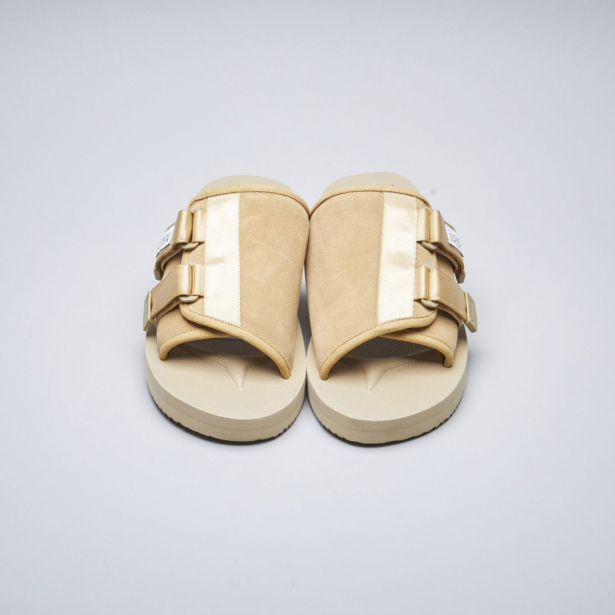 [出清商品售出無退換] SUICOKE KAW-VS OG-081VS 沙色 側扣 麂皮 魔鬼氈 VIBRAM 黃金大底【SK21081VSBE】