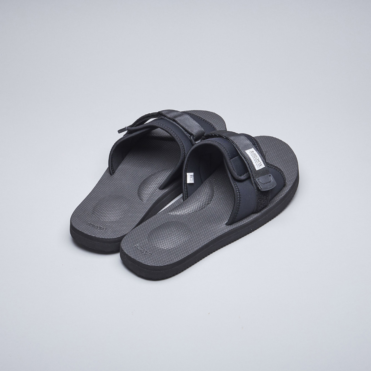 [出清商品售出無退換] SUICOKE PADRI OG-082 黑色 拖鞋 尼龍 薄底 耐磨 魔鬼氈 一般大底【SK21082BK】