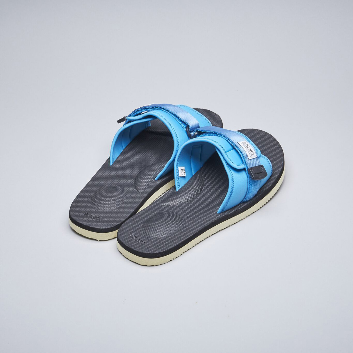 [出清商品售出無退換] SUICOKE PADRI OG-082 天空藍 藍色 拖鞋 尼龍 薄底 耐磨 魔鬼氈 一般大底【SK20082BL】