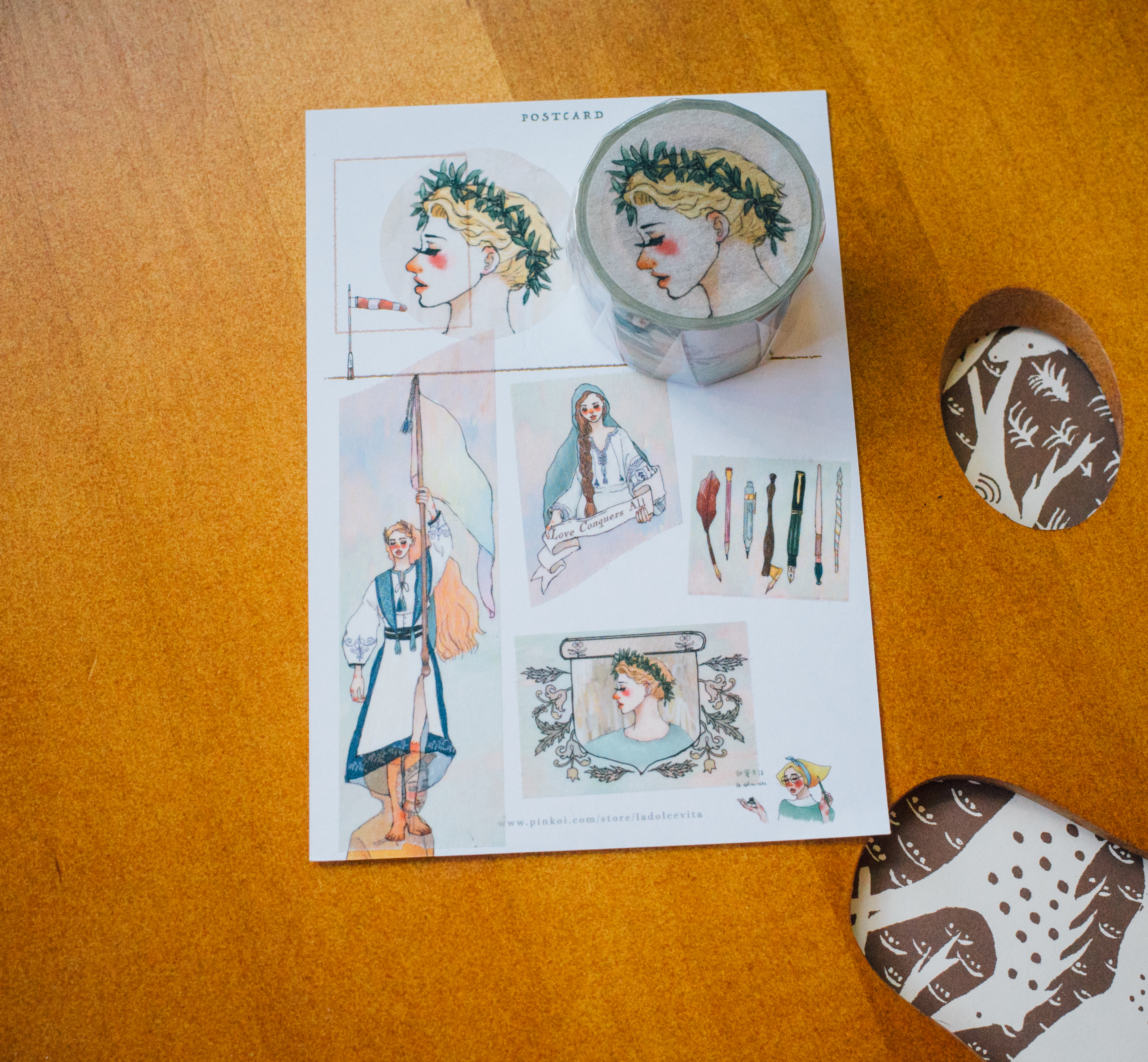 love conquers all 紙膠帶｜甜蜜生活