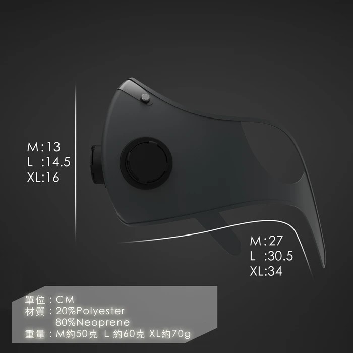 【FUTURE LAB. 未來實驗室】URBANMASK 都市戰鬥面罩