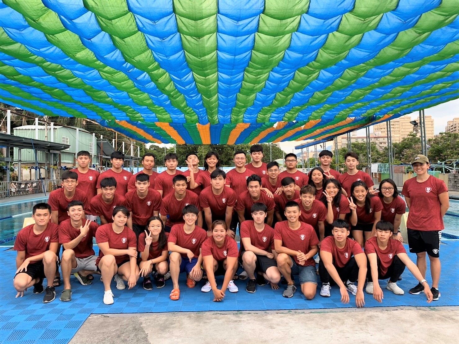 台體大游泳隊
