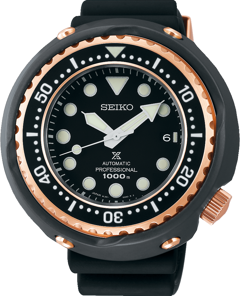 萬年鐘錶 - SEIKO PROSPEX    1000米飽和機械潛水錶 8L35-01B0K /  SLA042J1  錶徑52.4MM  *NEW