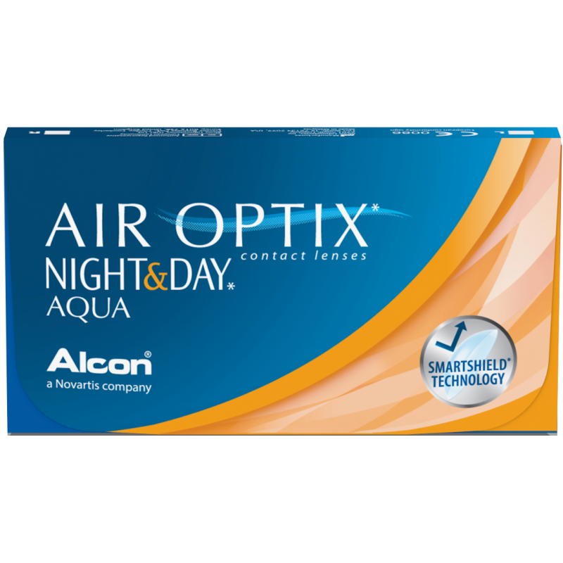 Air Optix Night & Day Aqua 30天連續佩戴超高透氧隱形眼鏡