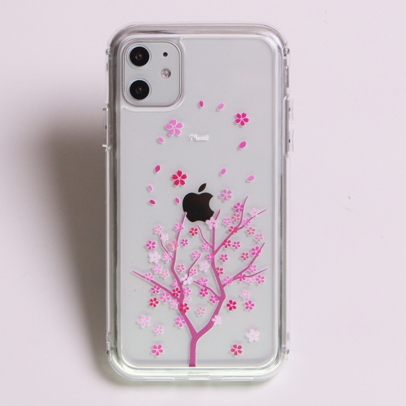 <iPhone> 櫻花紛飛 極空戰甲 彩雕