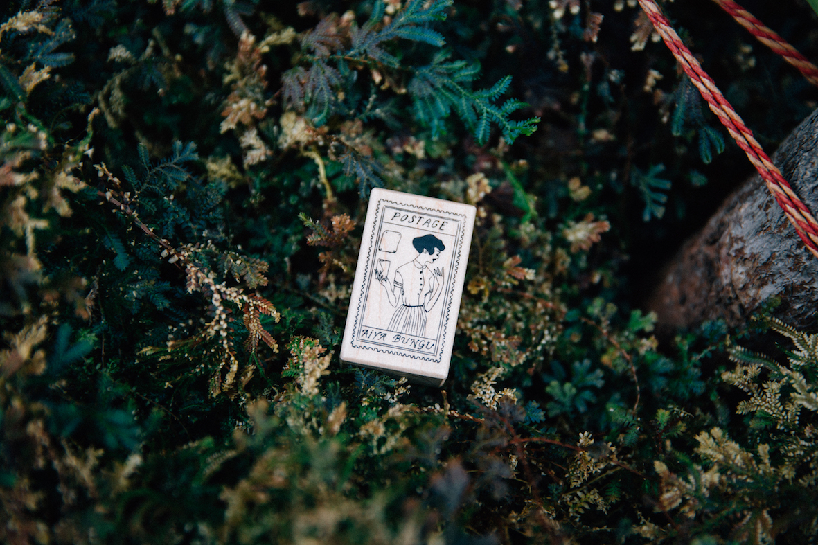 郵票女孩 楓木印章｜甜蜜生活