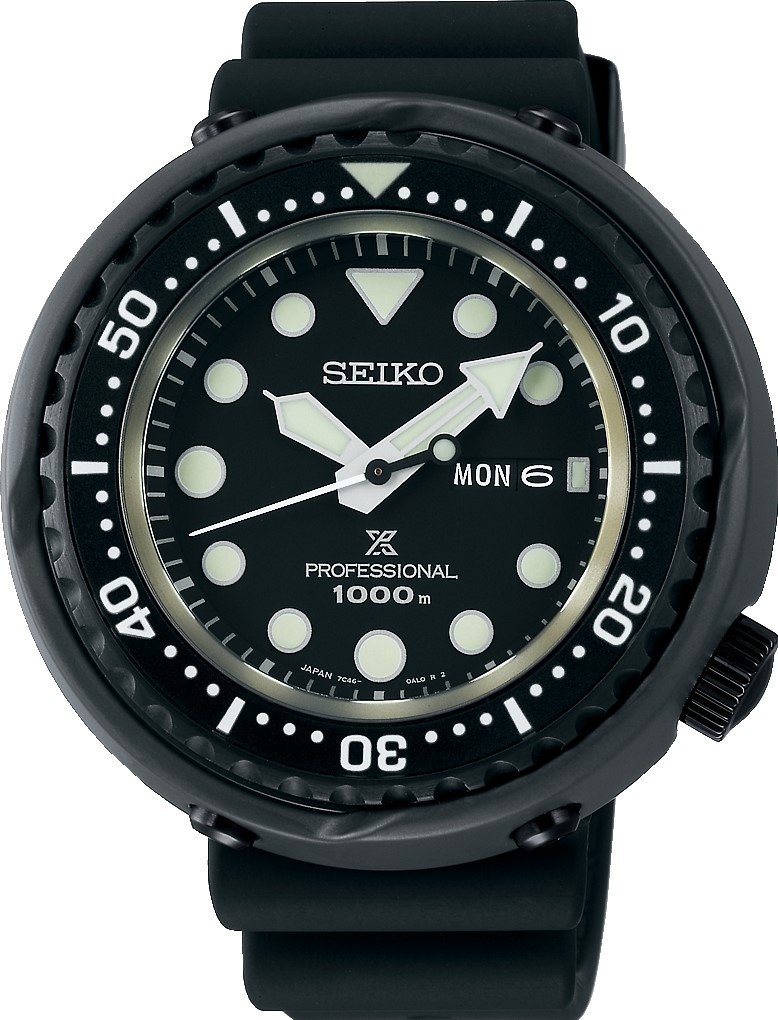 萬年鐘錶 - SEIKO PROSPEX    MARINEMASTER  1000米石英飽和潛水錶  7C46-0AP0C  /  S23631J1  錶徑49.4MM  *NEW