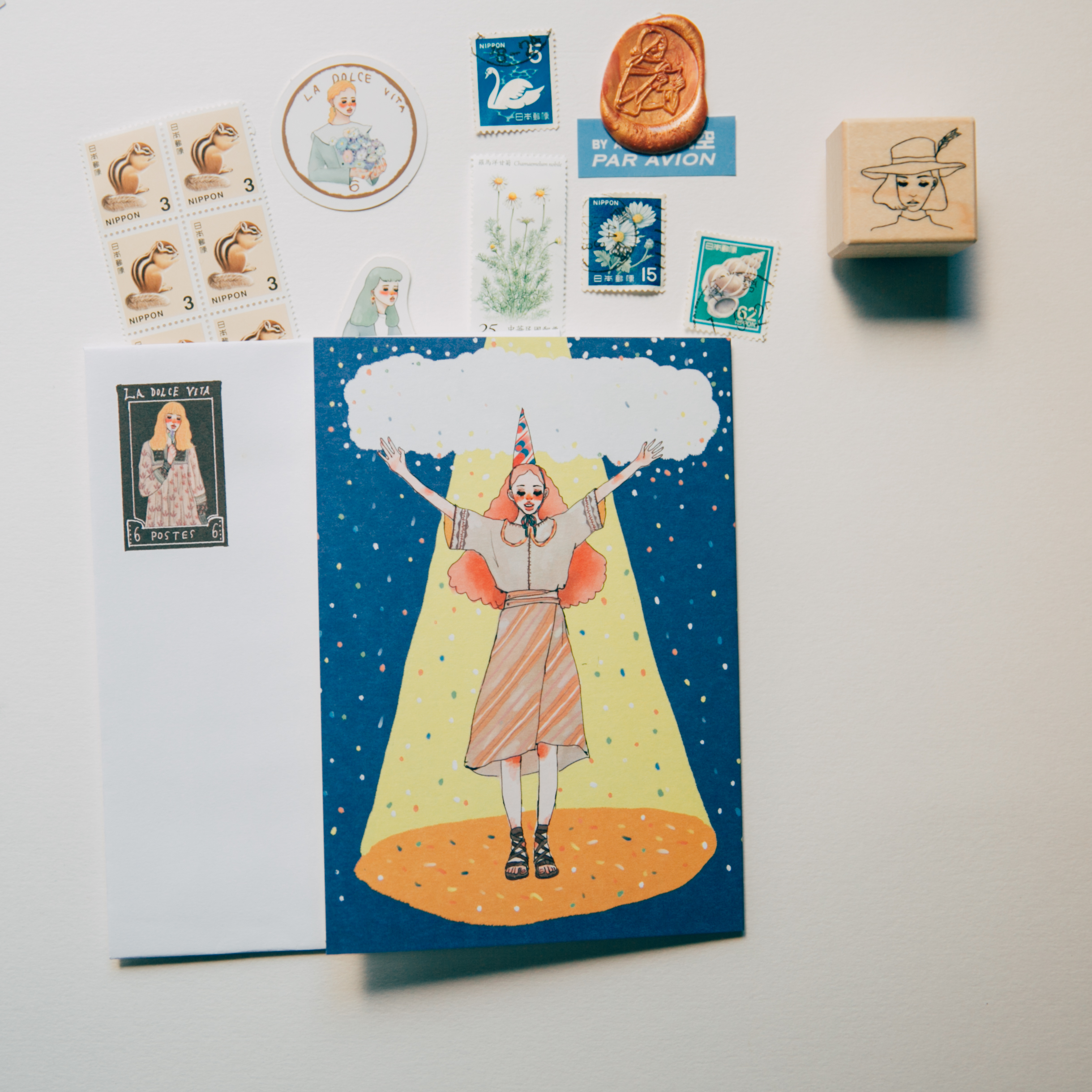 致親愛的  慶祝 A6卡片/信封組｜甜蜜生活