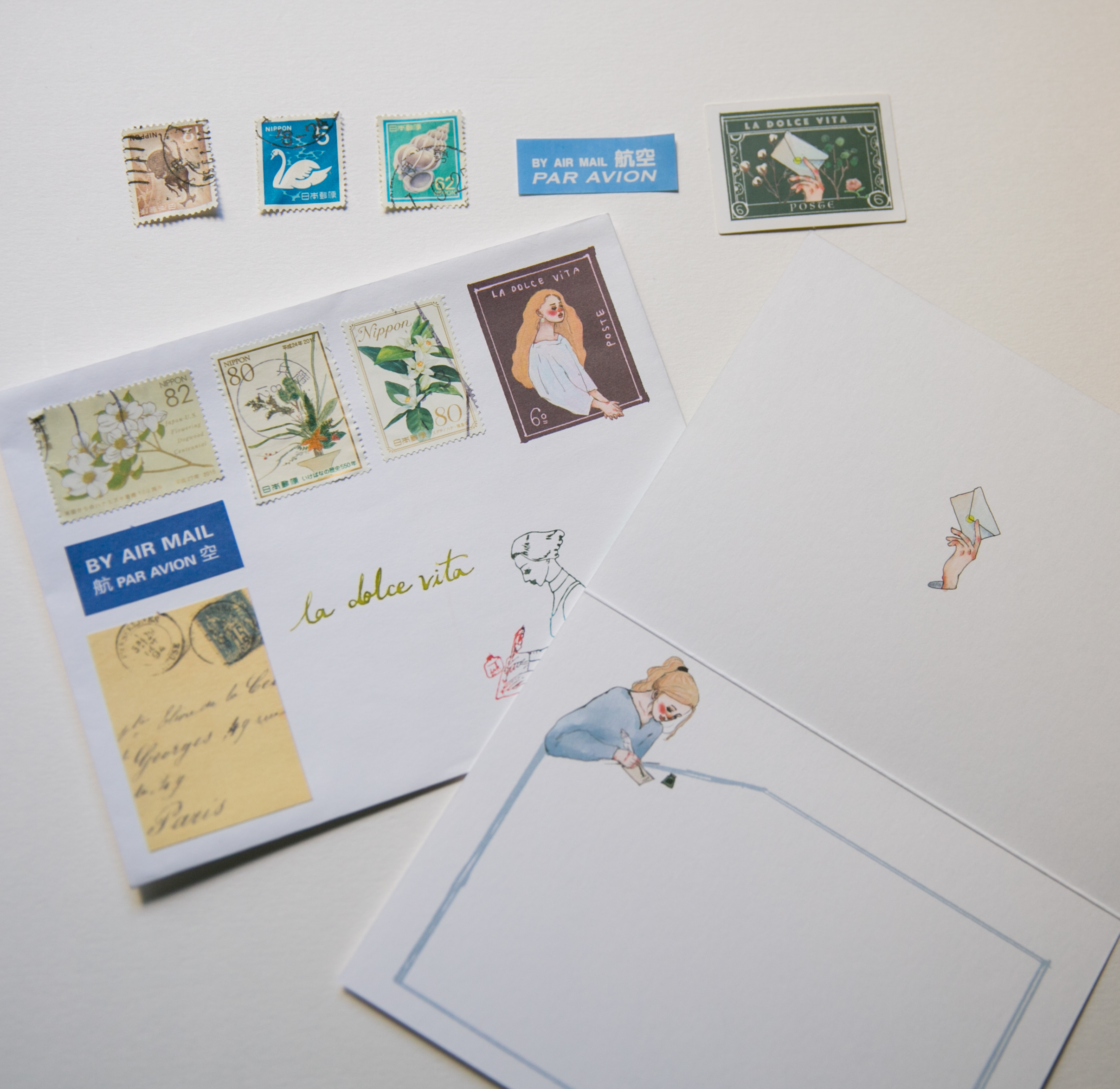 致親愛的 同行 A6卡片 含貼紙信封｜甜蜜生活