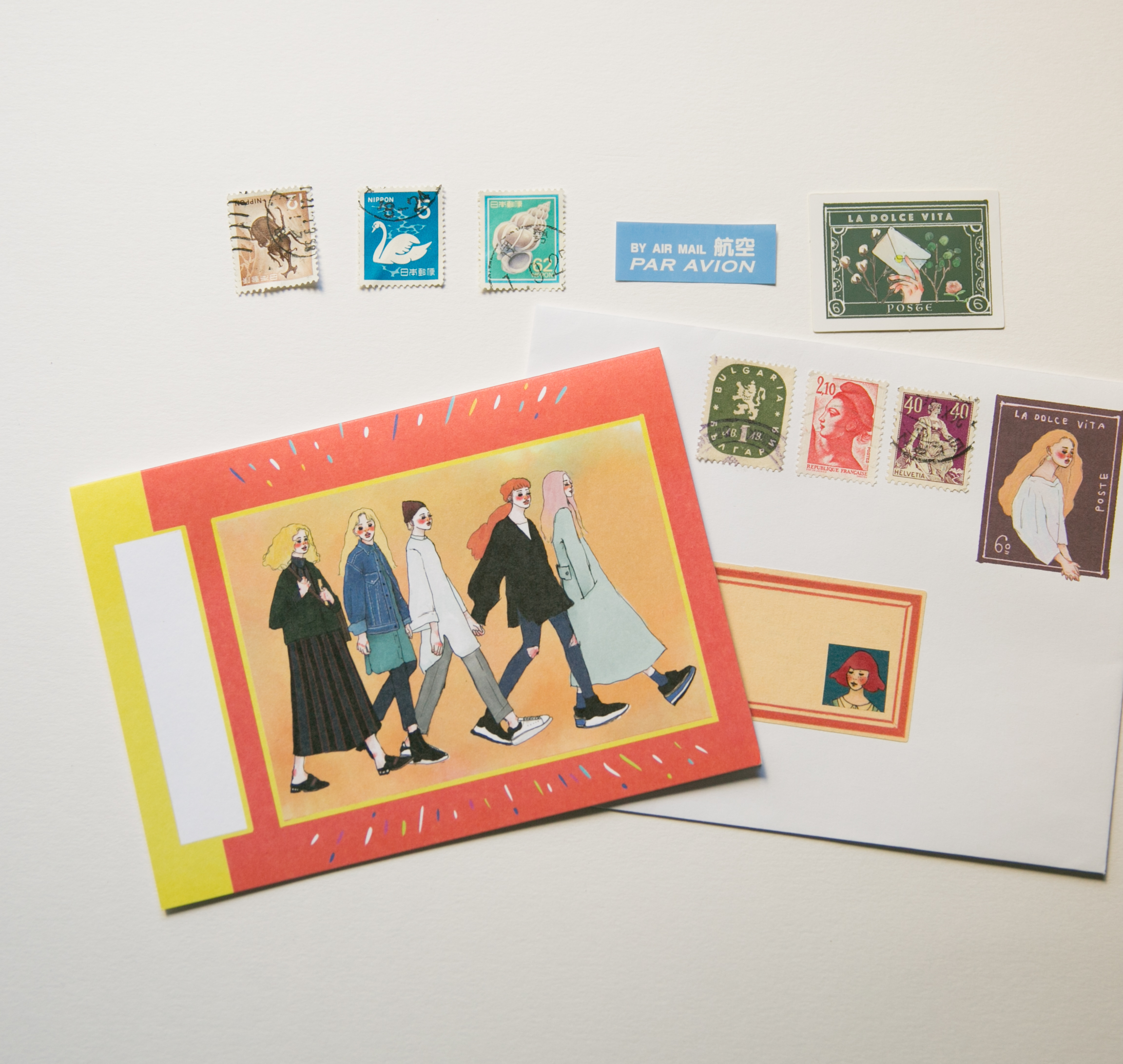 致親愛的 同行 A6卡片 含貼紙信封｜甜蜜生活