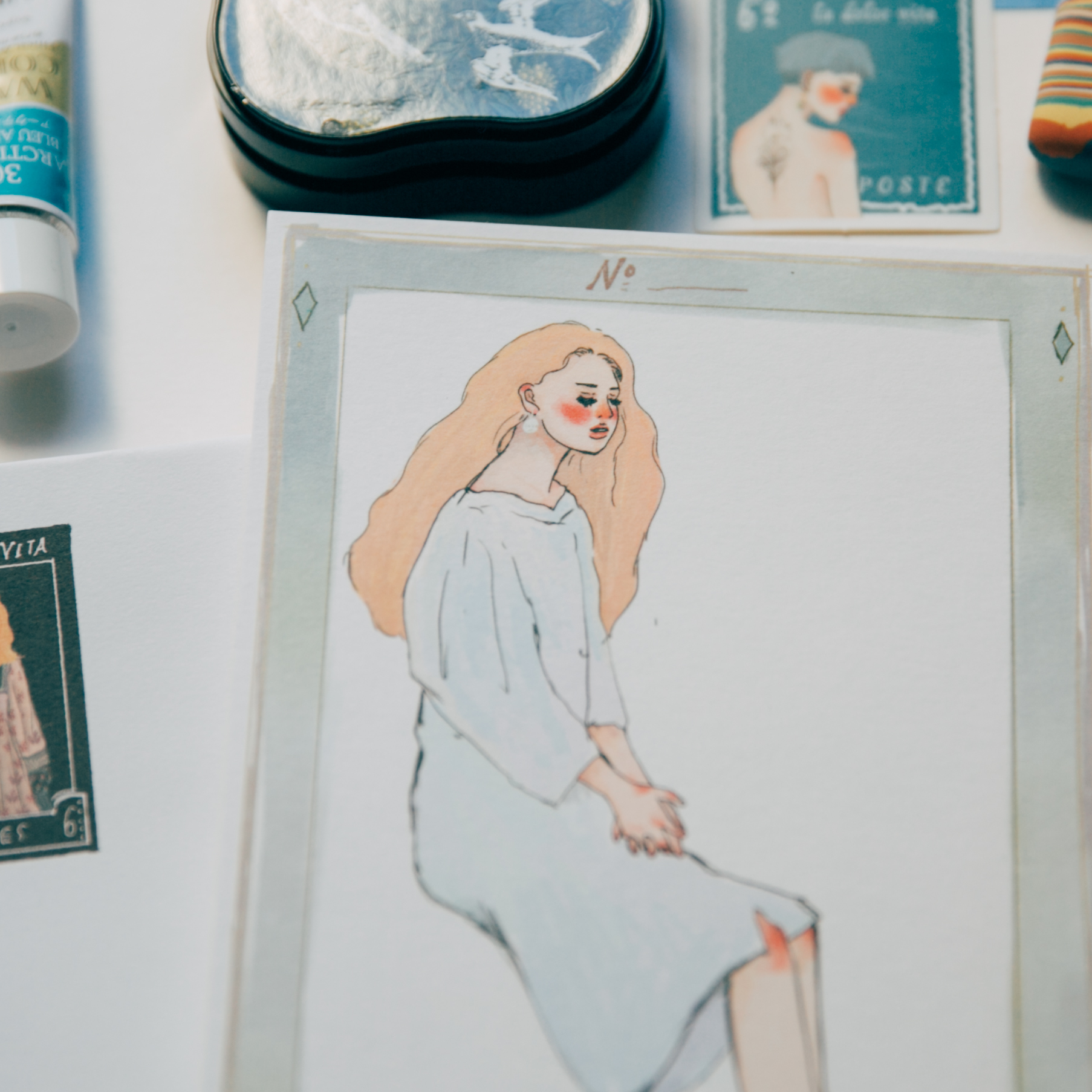 致親愛的  我最親愛的 A6卡片 含貼紙信封 ｜甜蜜生活