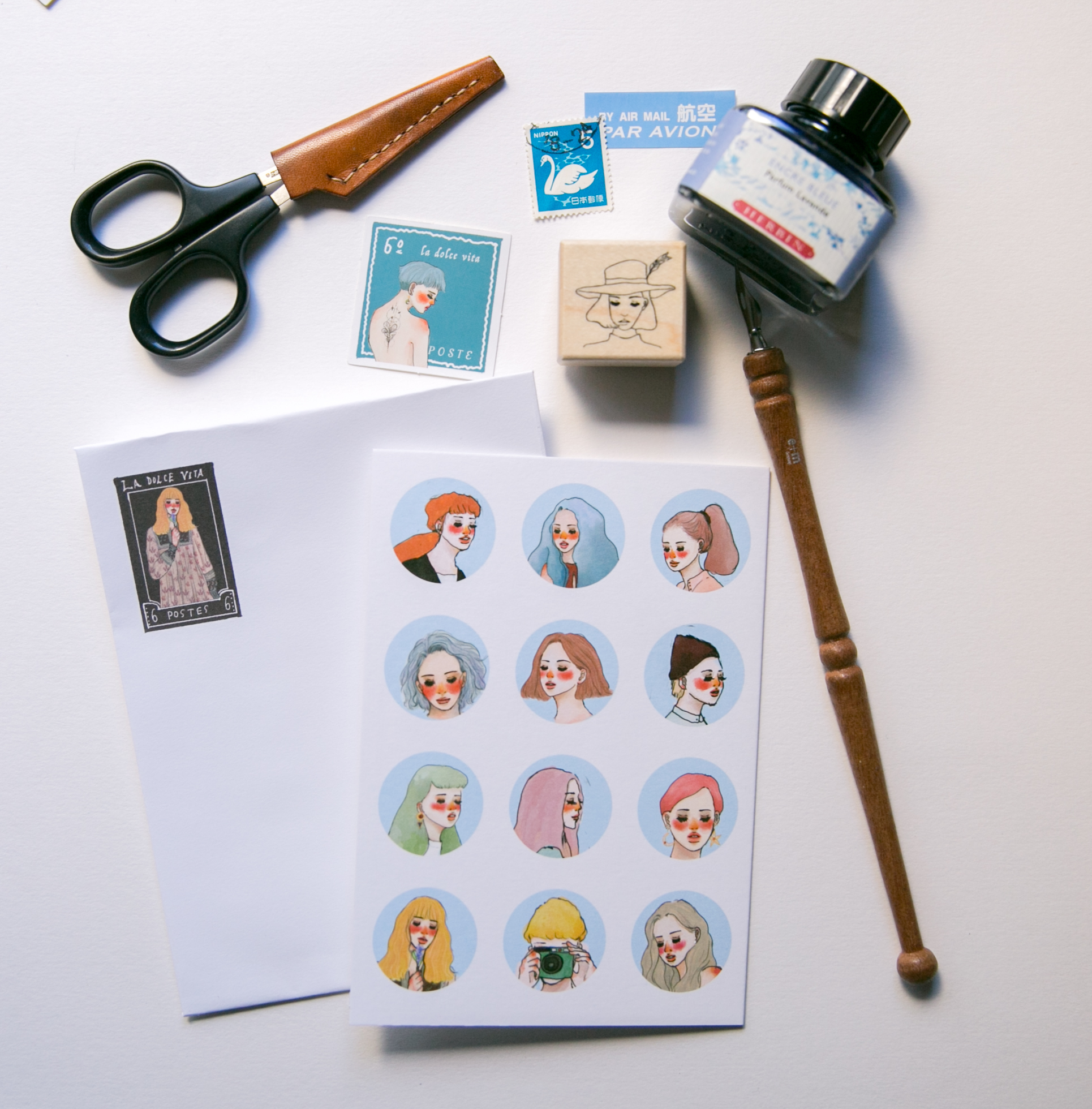 致親愛的 相遇 A6卡片 含貼紙信封｜甜蜜生活