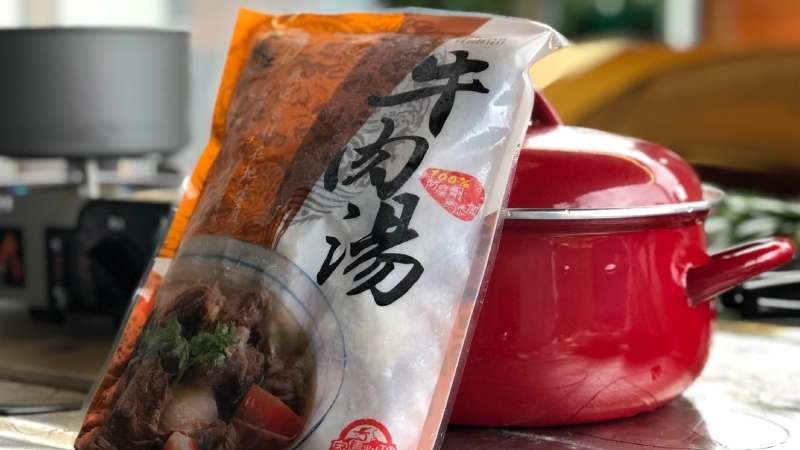 露營食譜史家庄清燉牛肉湯花枝丸