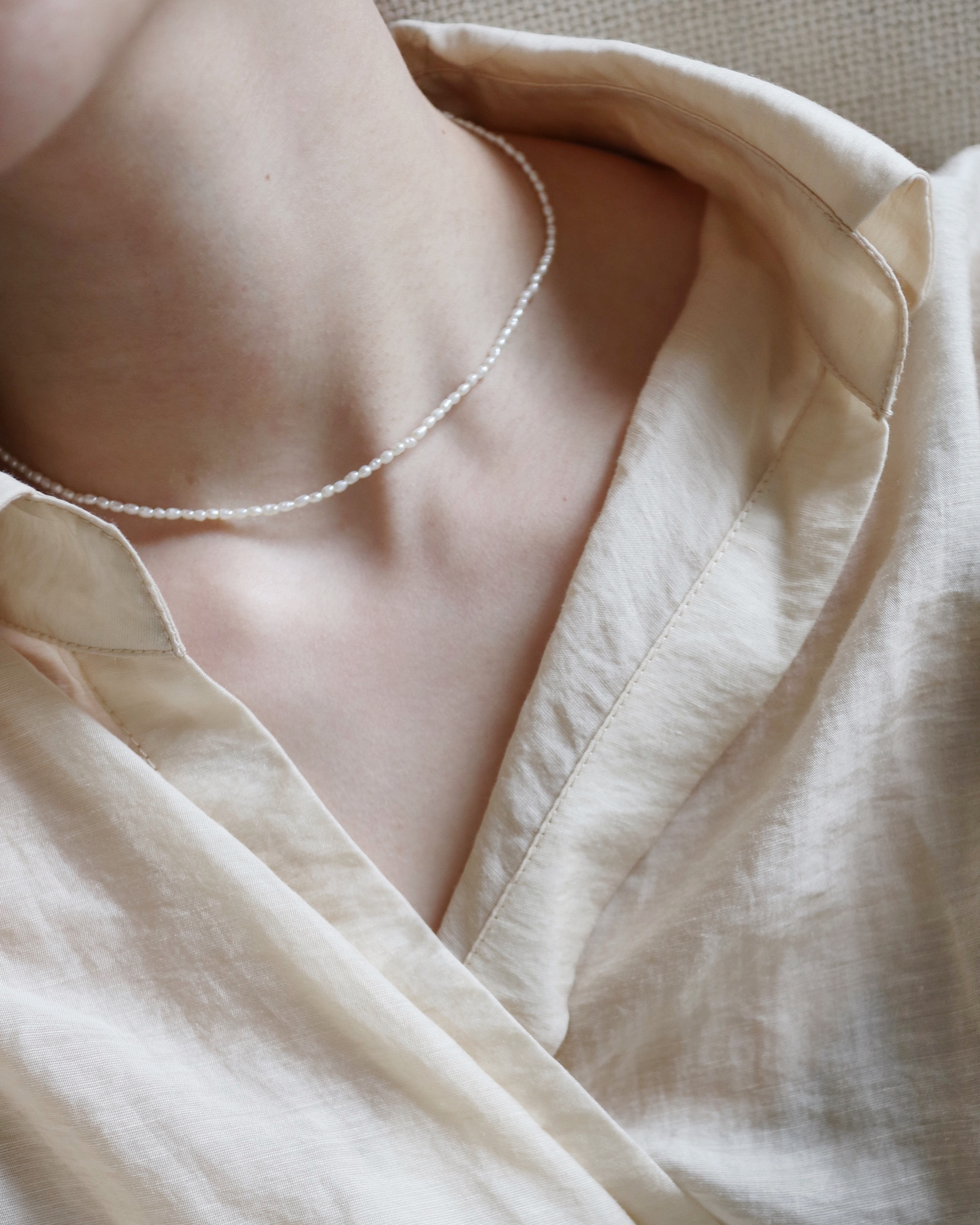 Little Pearls Necklace｜18K極小珍珠項鍊