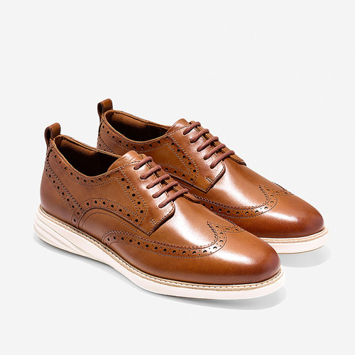 grand evolution wingtip oxford blue