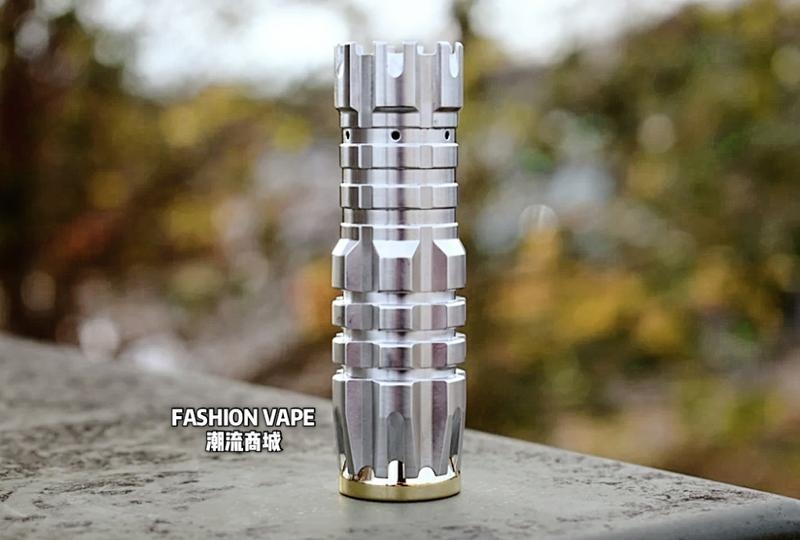 美國原裝Comp Lyfe Predator Mod 18650 掠奪者大馬士革鈦合金