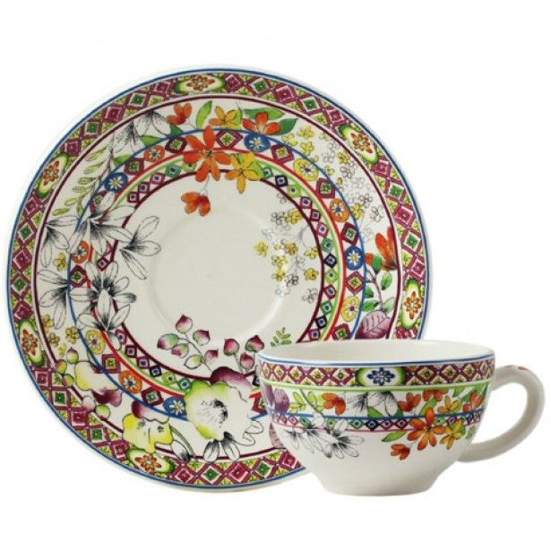 Breakfast Cup & Saucer (Set of 2)