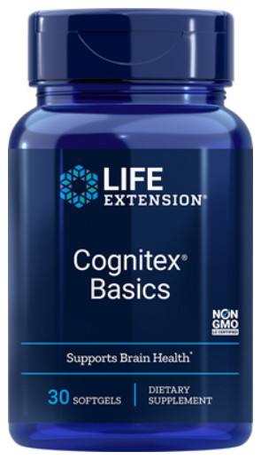 [預購] 腦磷脂入門級配方 30粒 Life Extension Cognitex Basics