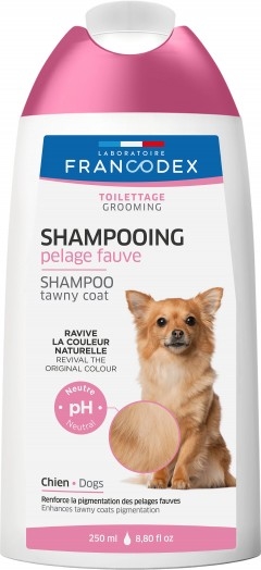 法國Francodex 犬用啡毛洗毛水250ml