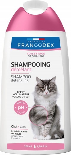 法國Francodex 貓用2合1護毛洗毛水250ml