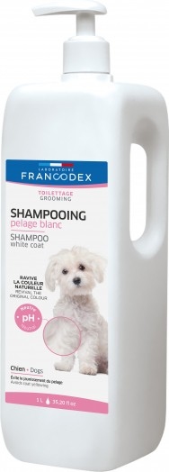 法國Francodex 犬用白毛洗毛水 250ML/ 1LIT