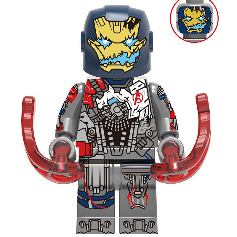 Ultron Ironman Iron Man Avengers Marvel SuperHeroes Minifigures Minifigs Fit Lego X1341