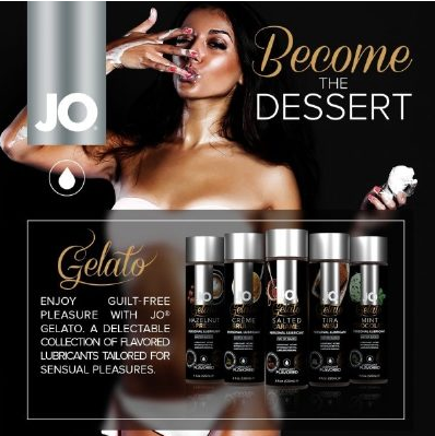 〔美國原裝進口〕System Jo  JO Gelato 《焦糖燉蛋味》 可食用潤滑油 (120ML)