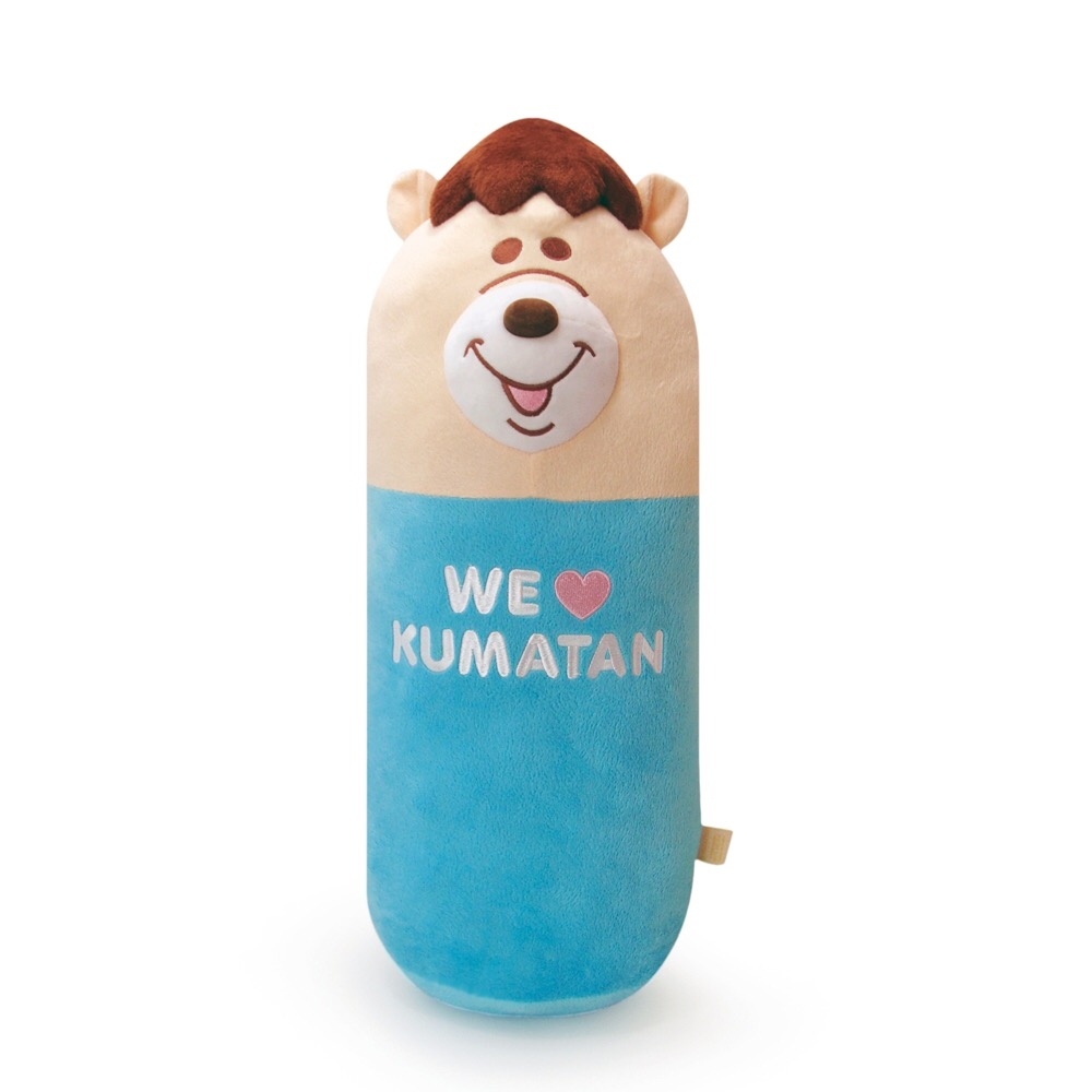 KUMATAN WC熊 - 柱狀抱枕50cm