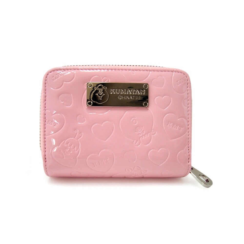 KUMATAN WC熊 - 鏡面皮短夾