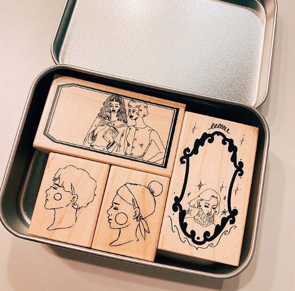 文具人印章組｜愛治文具房