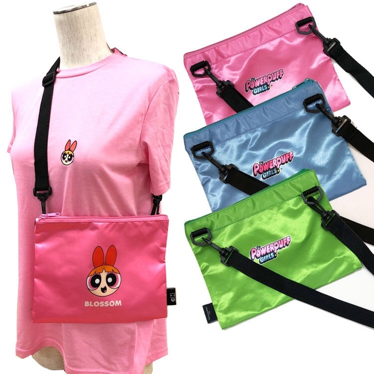 The Powerpuff Girls 飛天小女警隨身包/萬用包