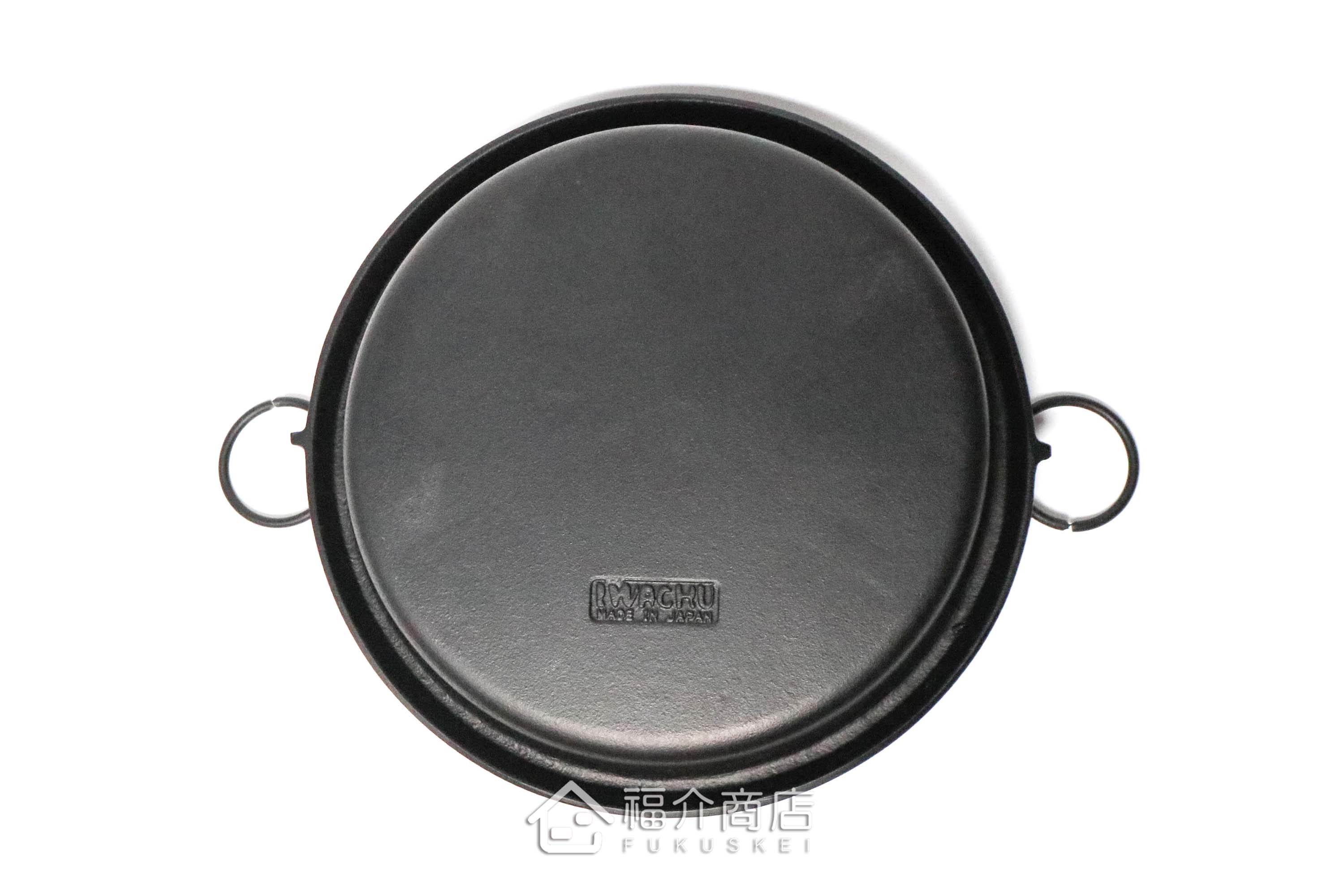 煮壽喜燒的黑色鑄鐵鍋