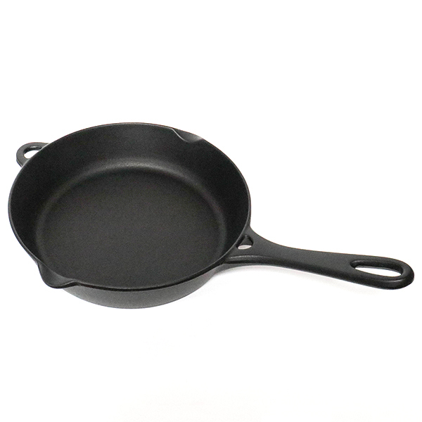 【岩鑄】鑄鐵平底鍋-24cm
