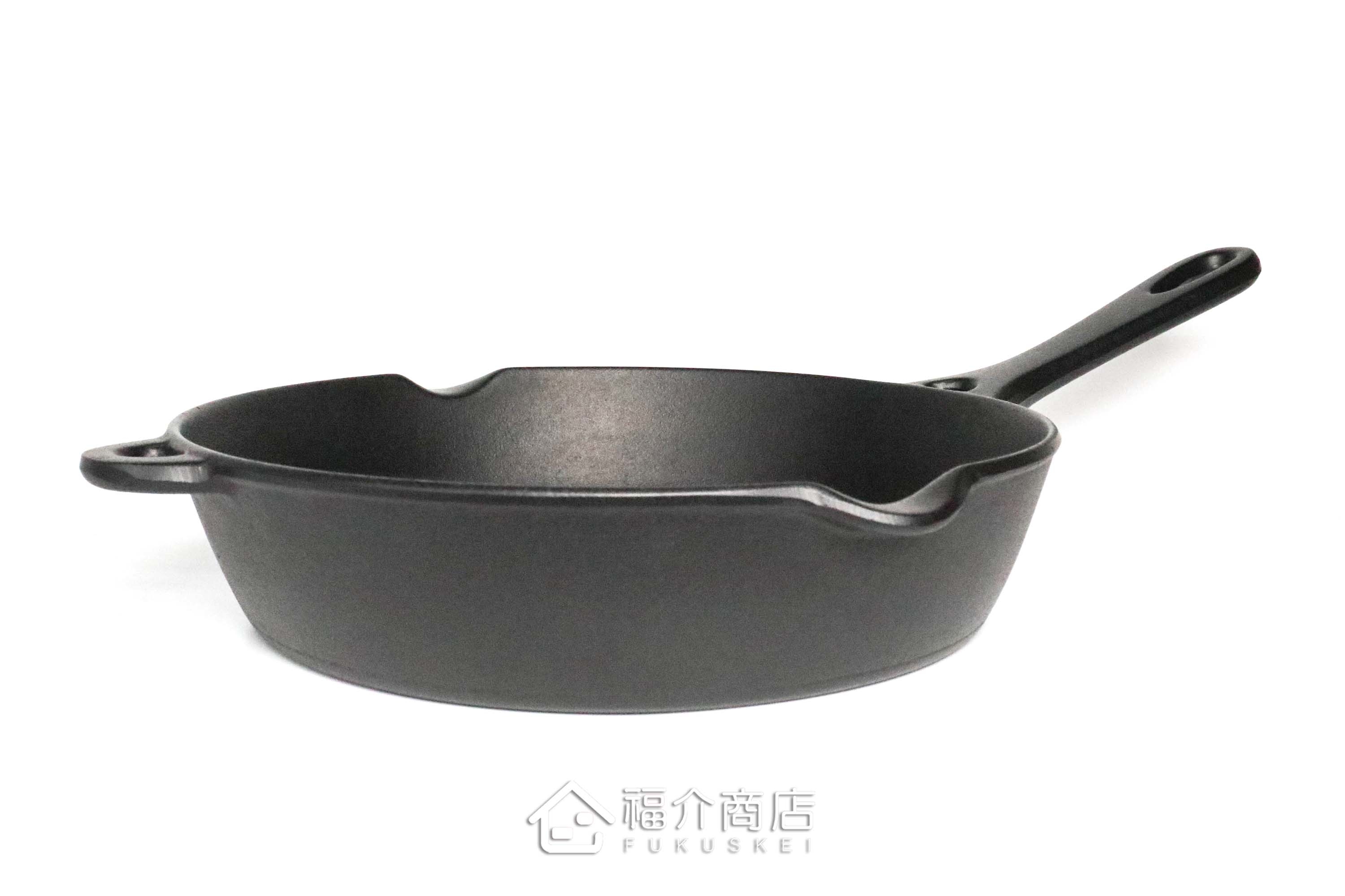 烹飪用的鑄鐵平底鍋