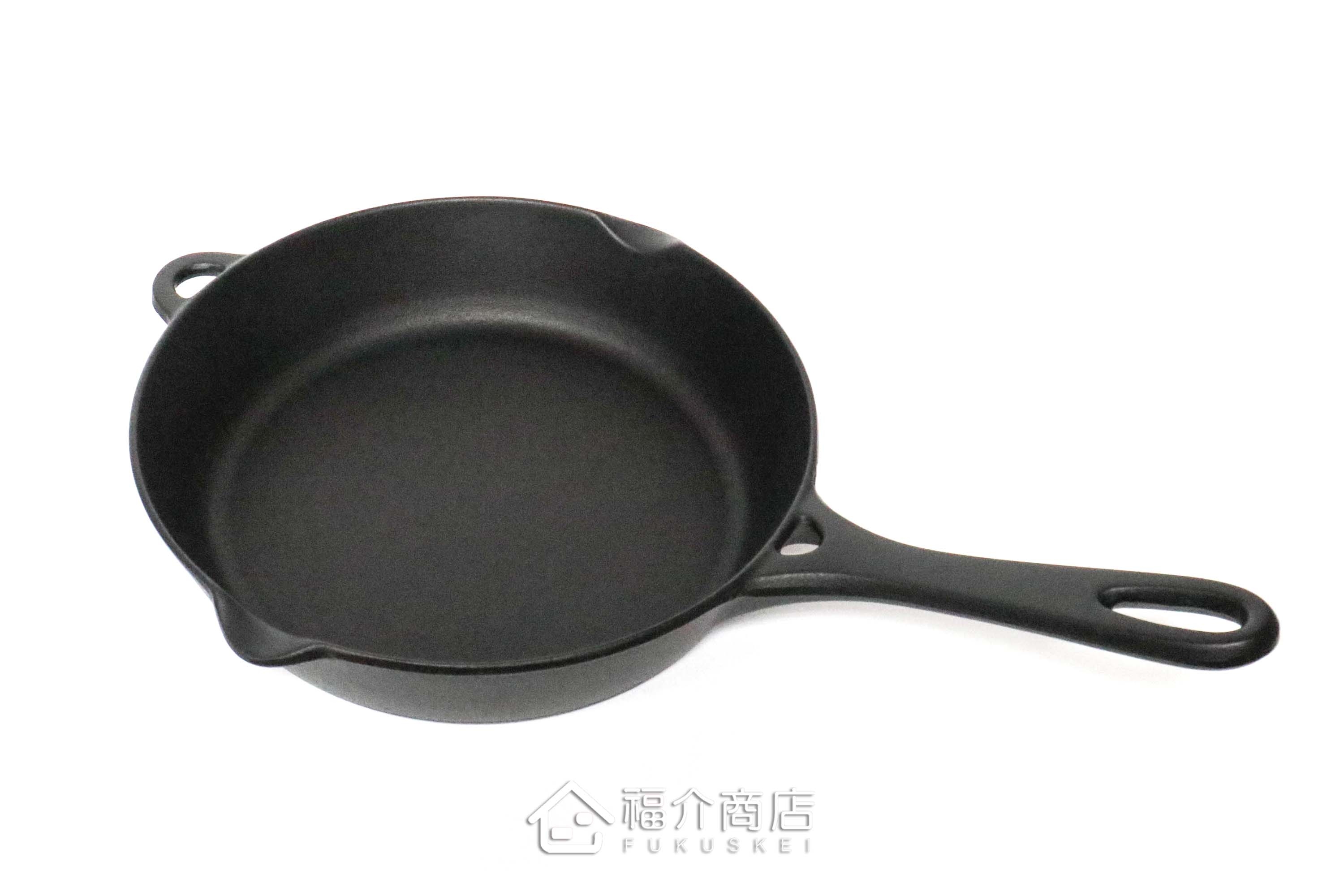 烹飪用的鑄鐵平底鍋