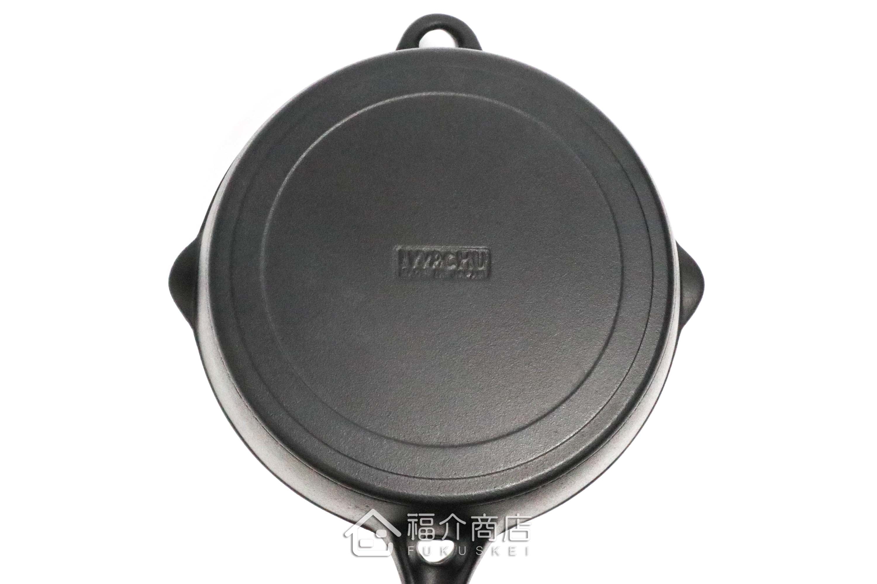 烹飪用的鑄鐵平底鍋