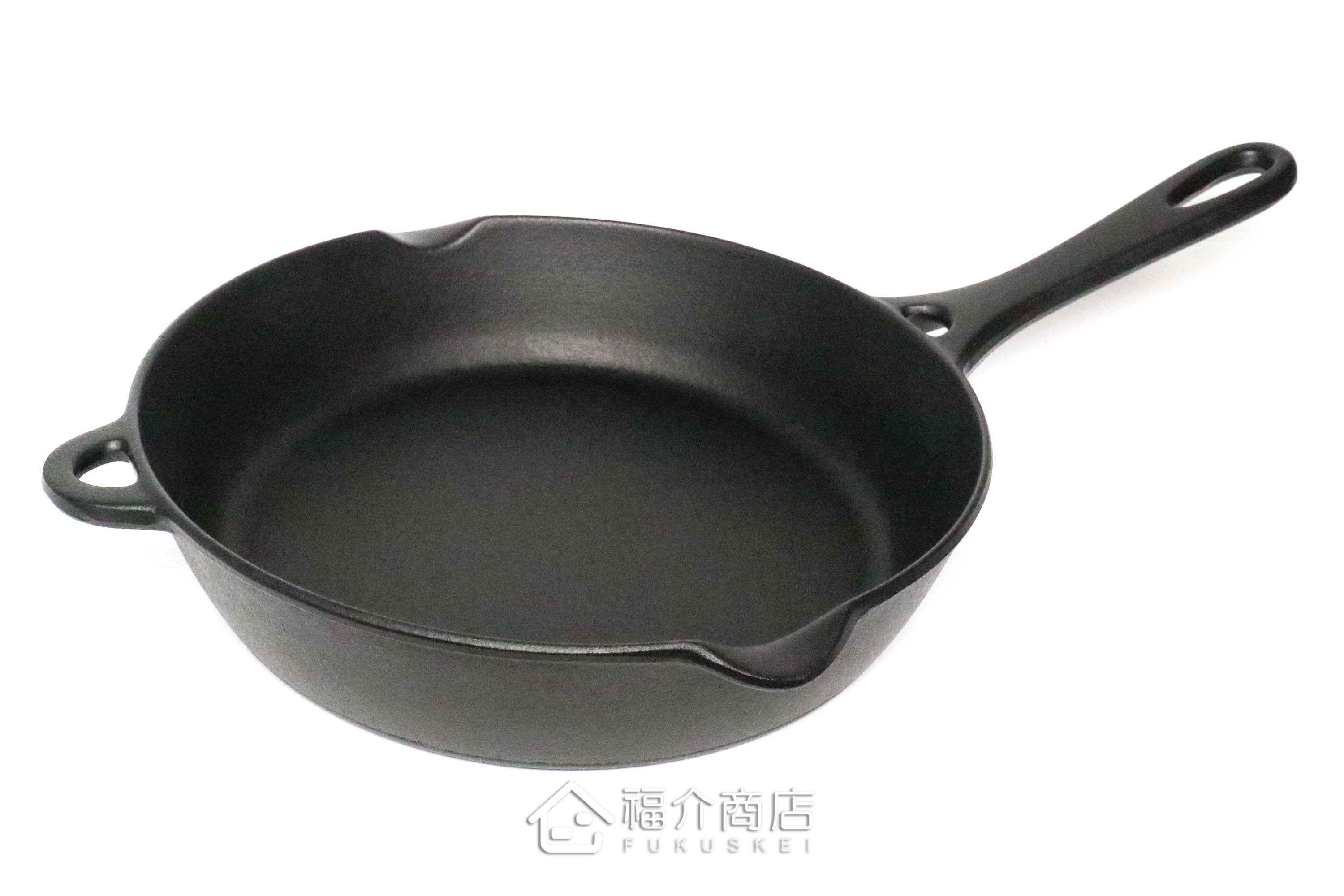 烹飪用的鑄鐵平底鍋