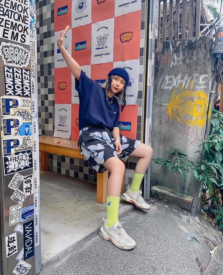 FB訊息小圖襪 _綠色_BF190009