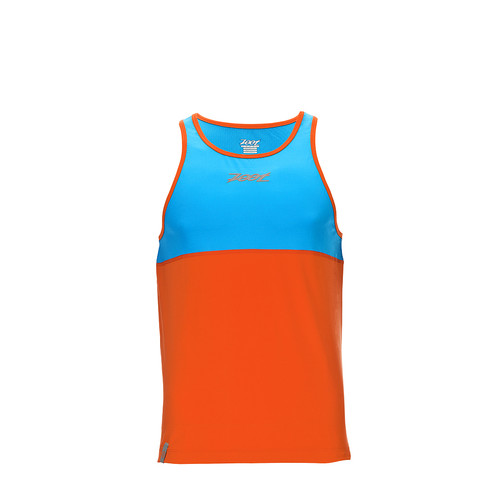 Zoot Chill out Singlet Org/blu Men