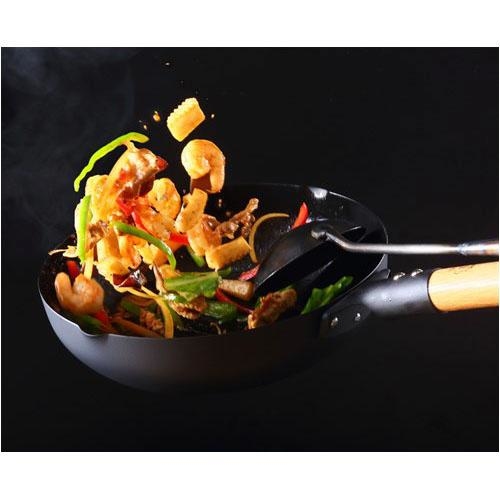 Takumi 日本鐵炒鍋 30CM (明火/電磁爐適用) (日本製)