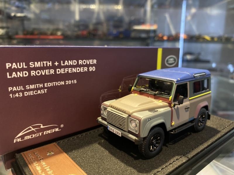 AlmostReal Land Rover Defender 90 Pual Smith 1/43