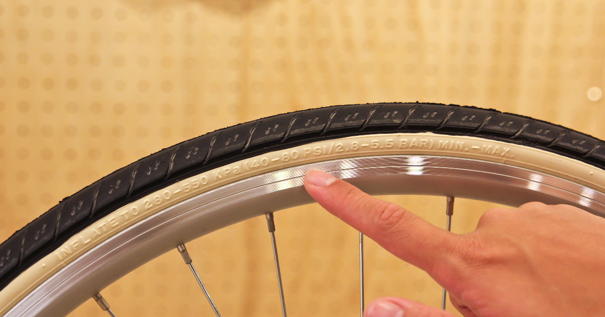 單車胎壓、輪胎規格這樣看
