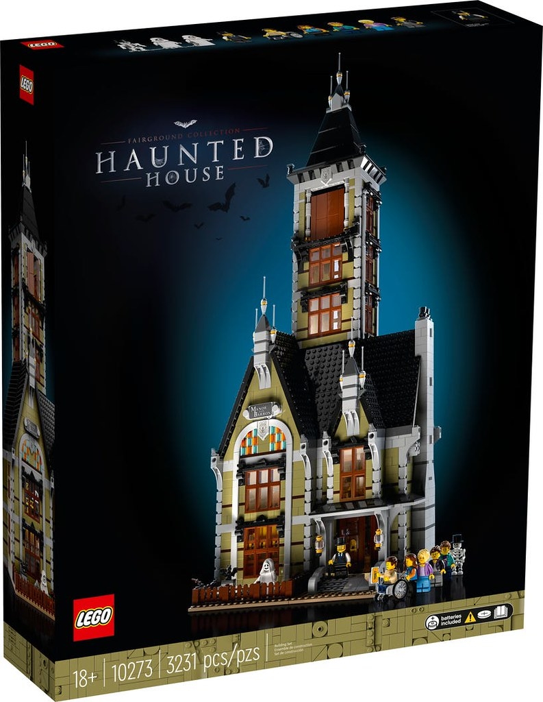 LEGO 樂高10273 遊樂場鬼屋（Haunted House）免運