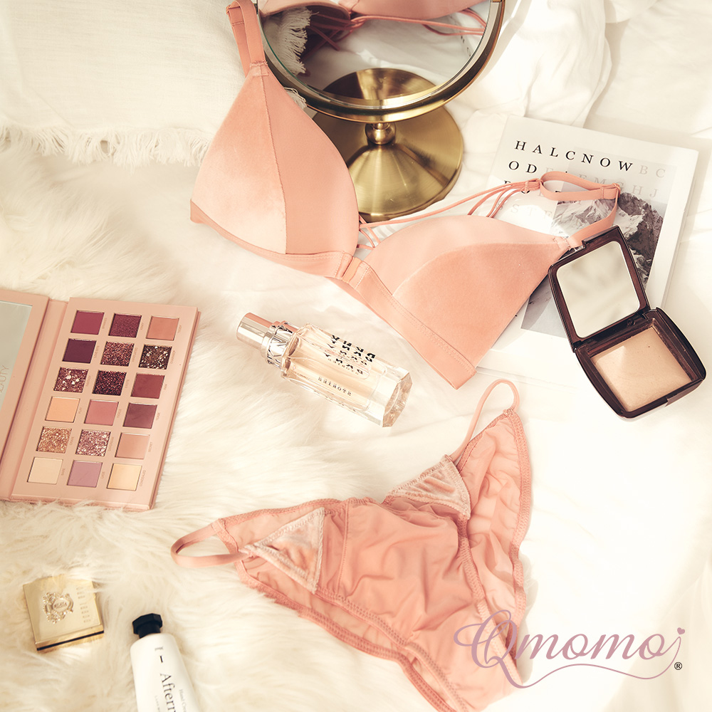 Qmomo【First Love】Sexy Pantie (Rosy Peach)