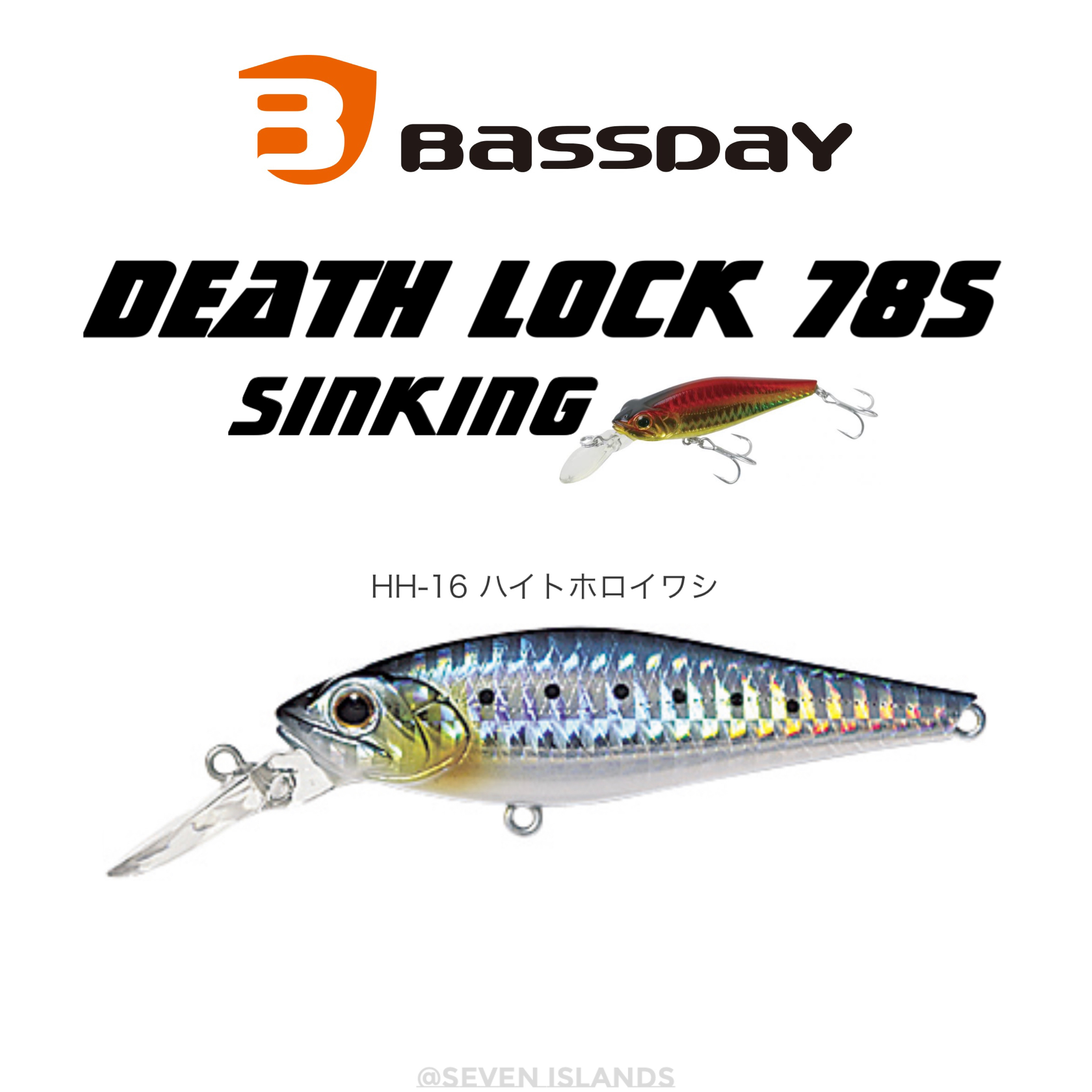 史上最も激安 DEATH BASSDAY LOCK MZ-19 SINKING 78S ルアー・フライ