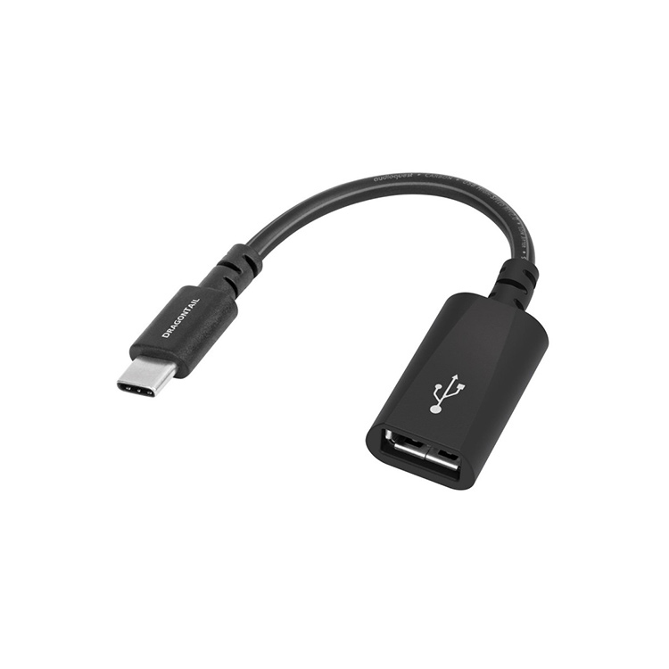 AudioQuest DragonTail｜USB-C (M) > USB-A (F)